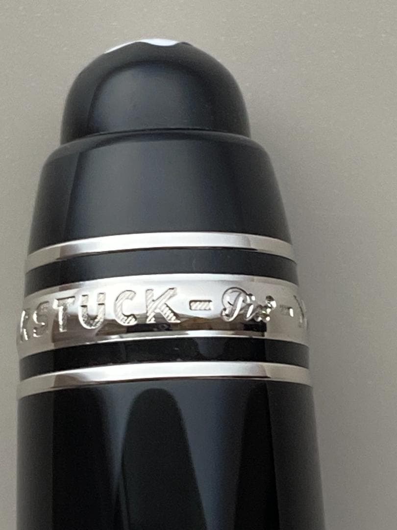 廃盤 モンブラン M169P レオナルド スケッチペン プラチナｘブラック