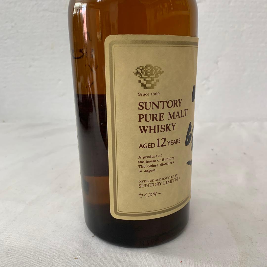 SUNTORY サントリー山崎12年　ピュアモルトウイスキー750ml 43%