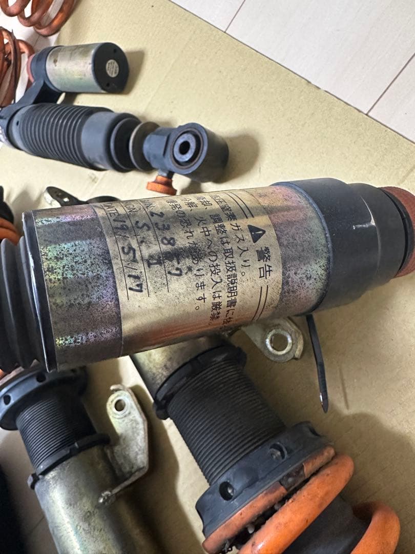 アバルト　アラゴスタ　Eタイプ　車高調