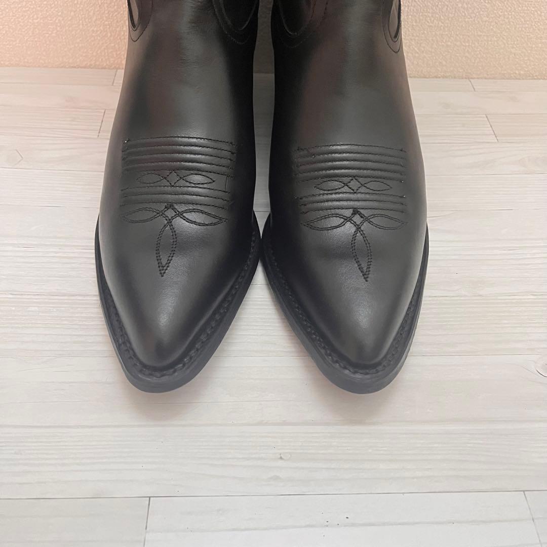 タグ付き✨　Tony Lamaトニーラマ　ウエスタンブーツ　ブラック　レザー