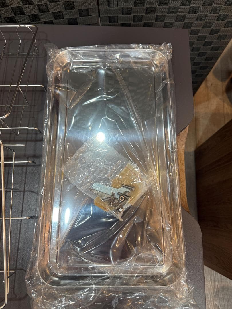 【新品・未使用】燕三条 突っ張り水切りDX