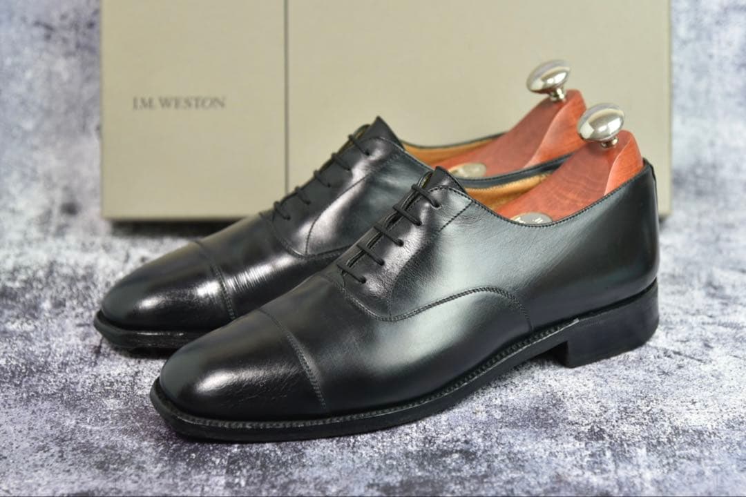 J.M.WESTON　300　クラシックキャップトゥ　6D　ブラック　11ラスト