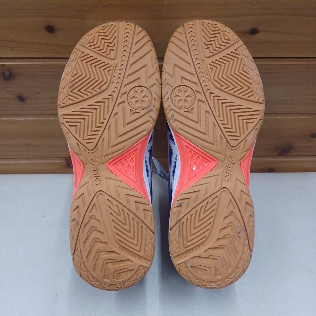 ASICS バレーボールミドルカットシューズ　ブルー　27.5cm