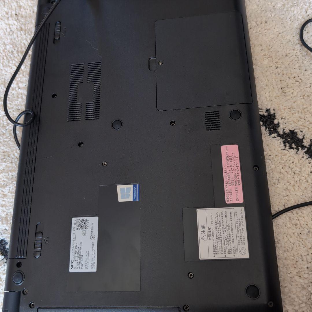 Windowsノート本体 NEC VKE18E-5 Windows11 Microsoft
