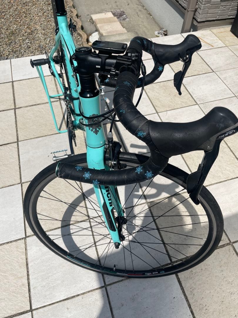 Bianchi ロードバイク 水色　VIA NIRONE 7