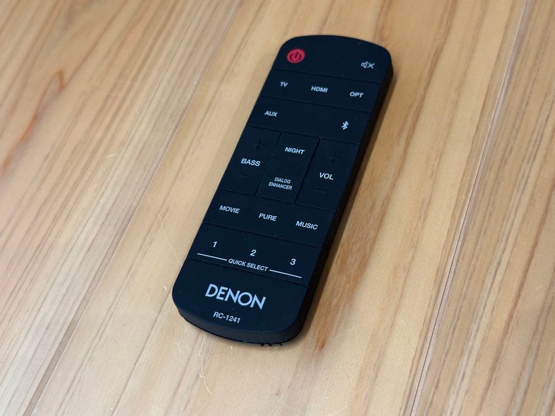 スピーカー・ウーファー DENON  SOUND BAR 550