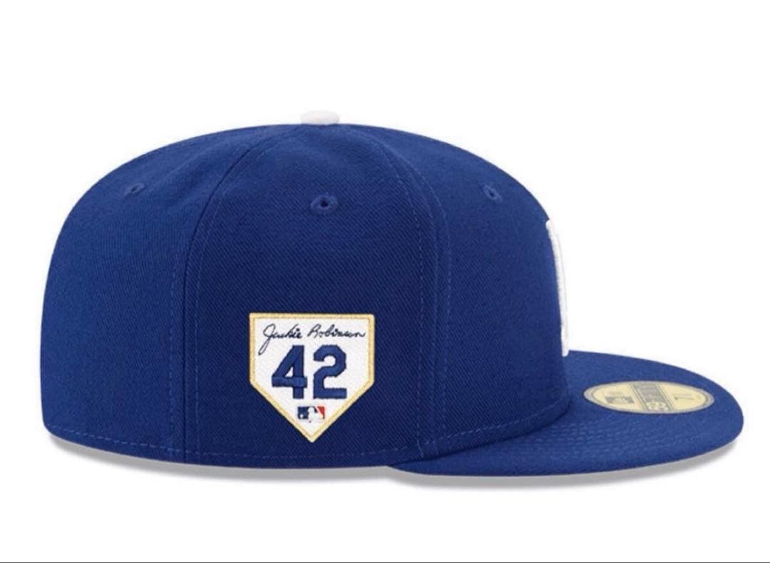 ドジャース　ニューエラキャップ　ジャッキーロビンソン