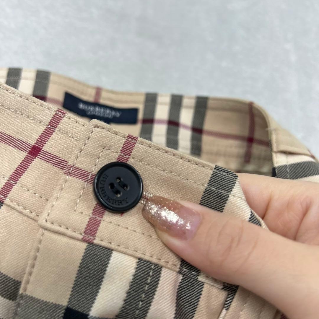 J45 新品未使用 M バーバリーロンドン チノパン ベージュ レディース