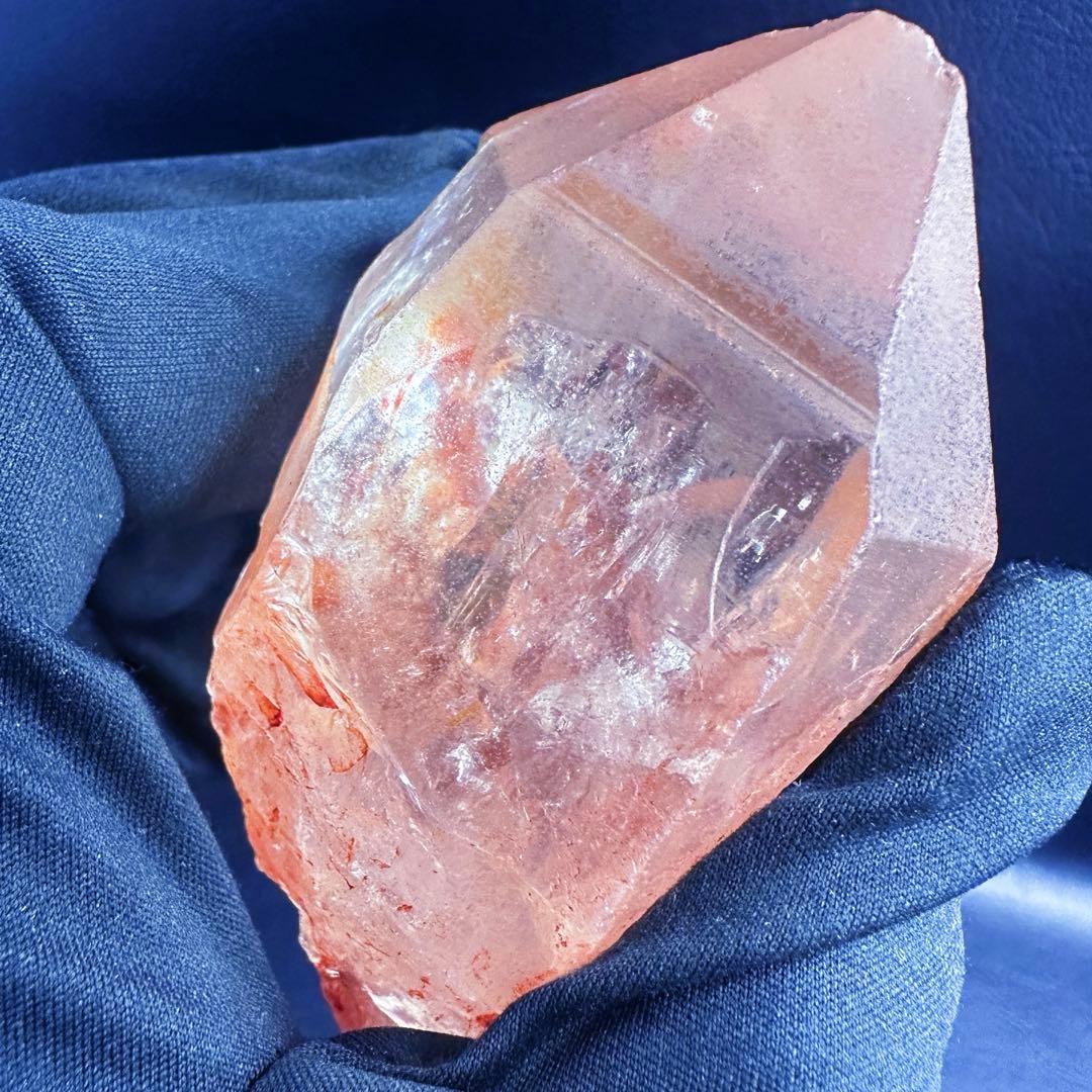 爆レア❗️超綺麗♡可愛い♡レインボー☆ピンクレムリアンシード原石ポイントA1377