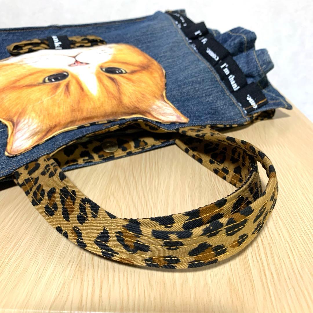 ゆ*ら様 コヤンイサムチョン　ハンドメイド　デニム　フリル　トートバッグ