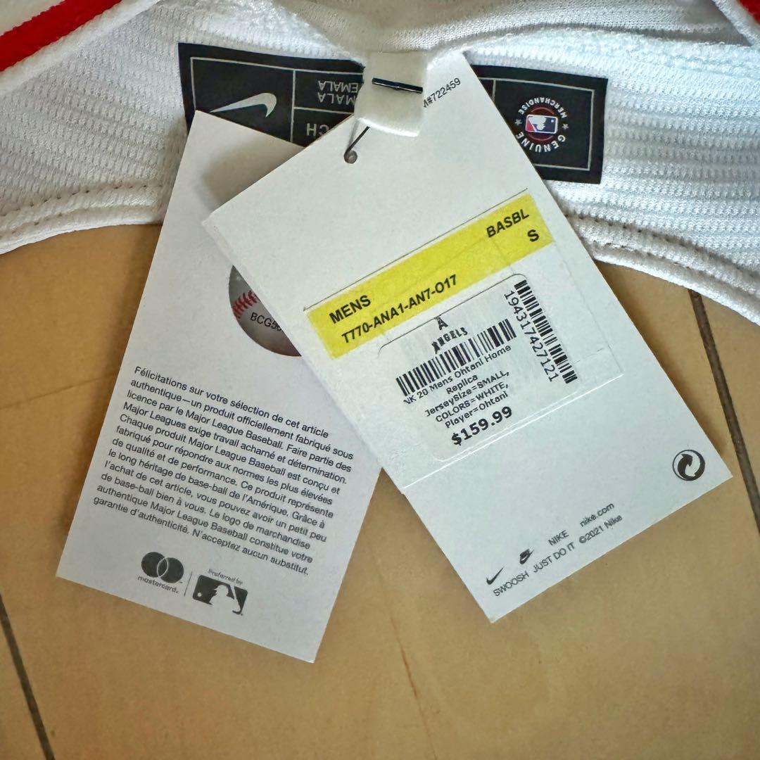 値下‼️大谷翔平 ユニフォーム 新品未使用 タグ付き 正規品 エンゼルス S