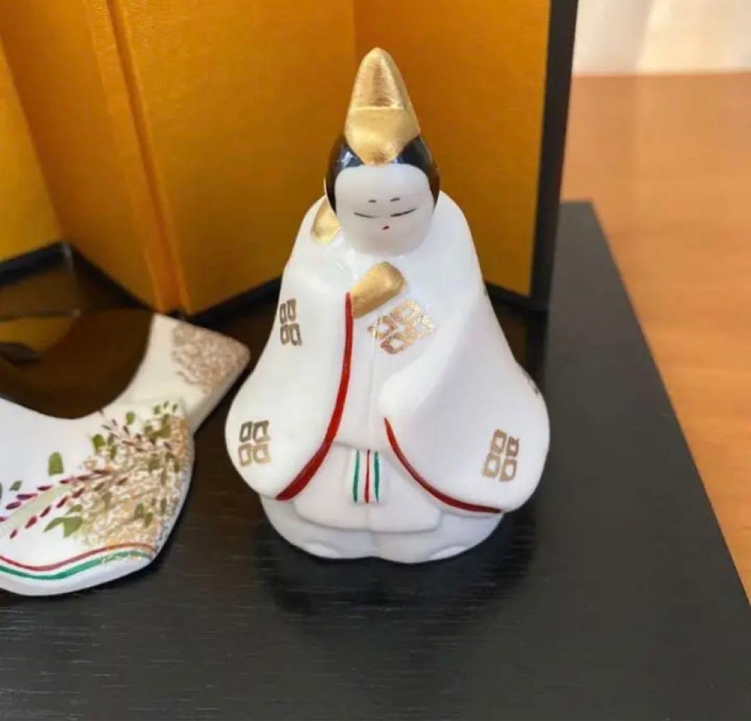 【新品】有田焼　桃の節句飾り