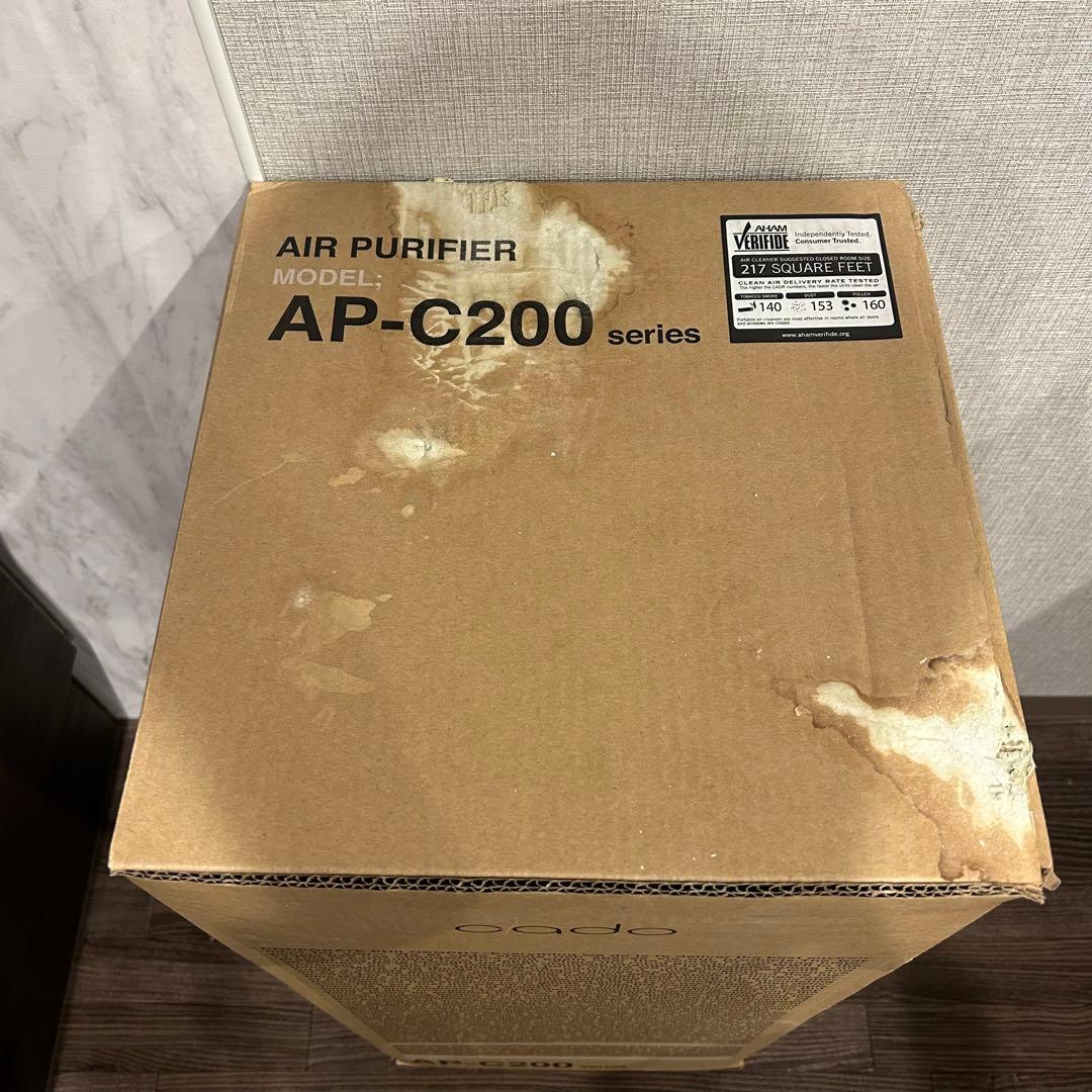 cado カドー 空気清浄機 AP-C200 ホワイト