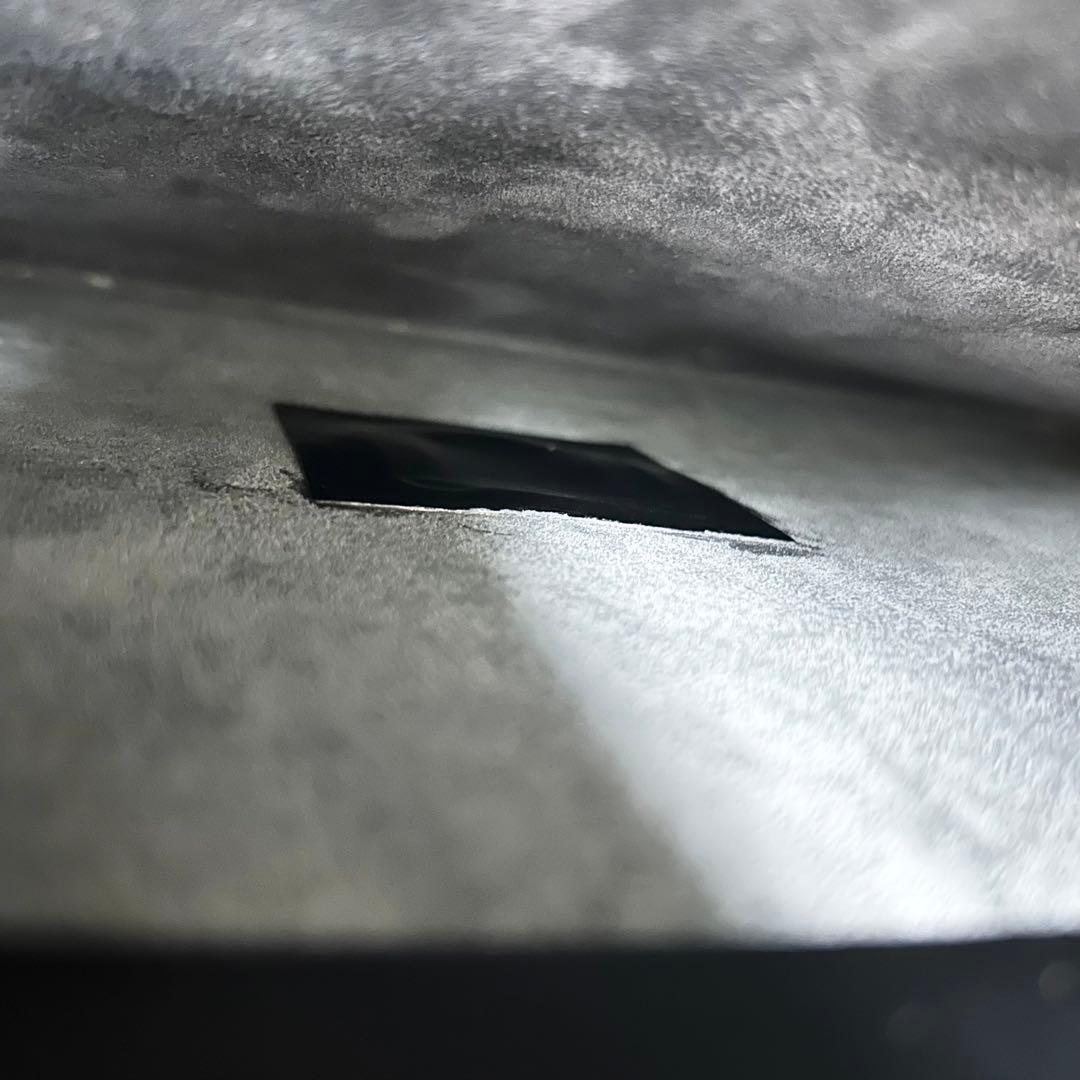 希少　ロエベ ディプロマティコ ビジネスバッグ アナグラム 型押し レザー 黒