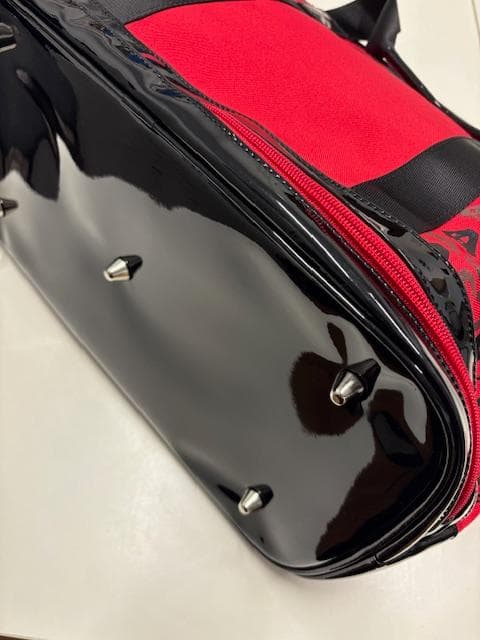 カステルバジャック CBT035 トートバッグ レッド/ブラック 新品