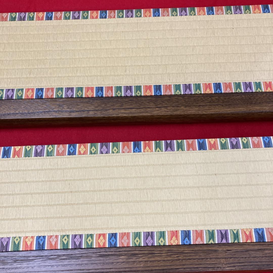 C4 高級桐三段　台と屏風のみ　巾90㎝位　雛三段飾り　雛人形台