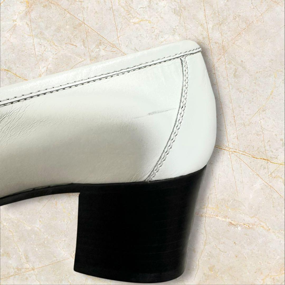 エルメス モカシンパリ ローファー ヒール 37 24cm