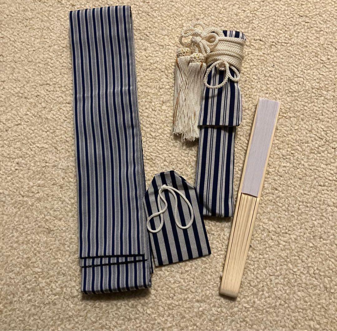 七五三　男の子　5歳　羽織袴フルセット　紋なし