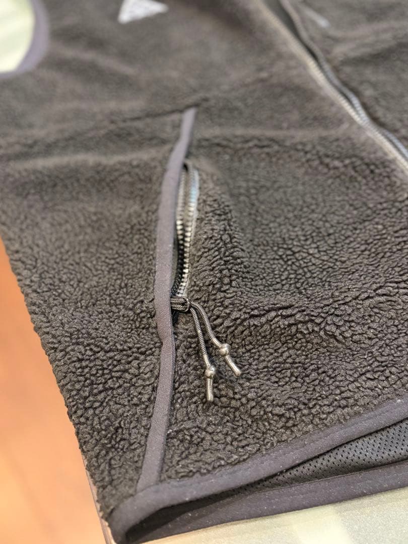 最終価格希少NIKE ACG フリースベスト ブラック Lサイズ