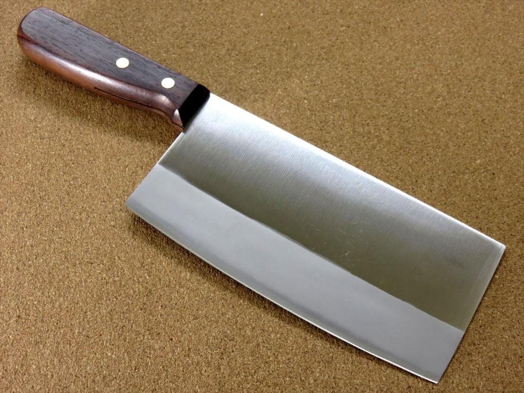 関の刃物 中華包丁 175mm 正広作 角小型 薄口 肉 魚 野菜切 中華料理