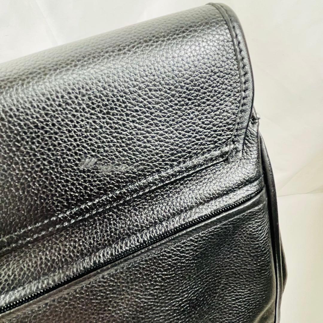 【レア】LONGCHAMP ロンシャン　レザー 　ビジネスバッグ　ボストンバッグ