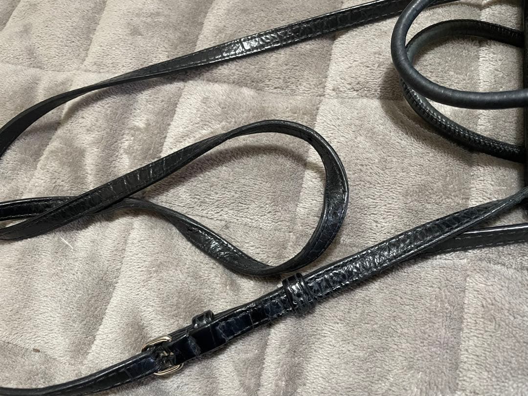 BALENCIAGA クロコ柄ショルダーバッグ‼︎使用感あり(>_<)