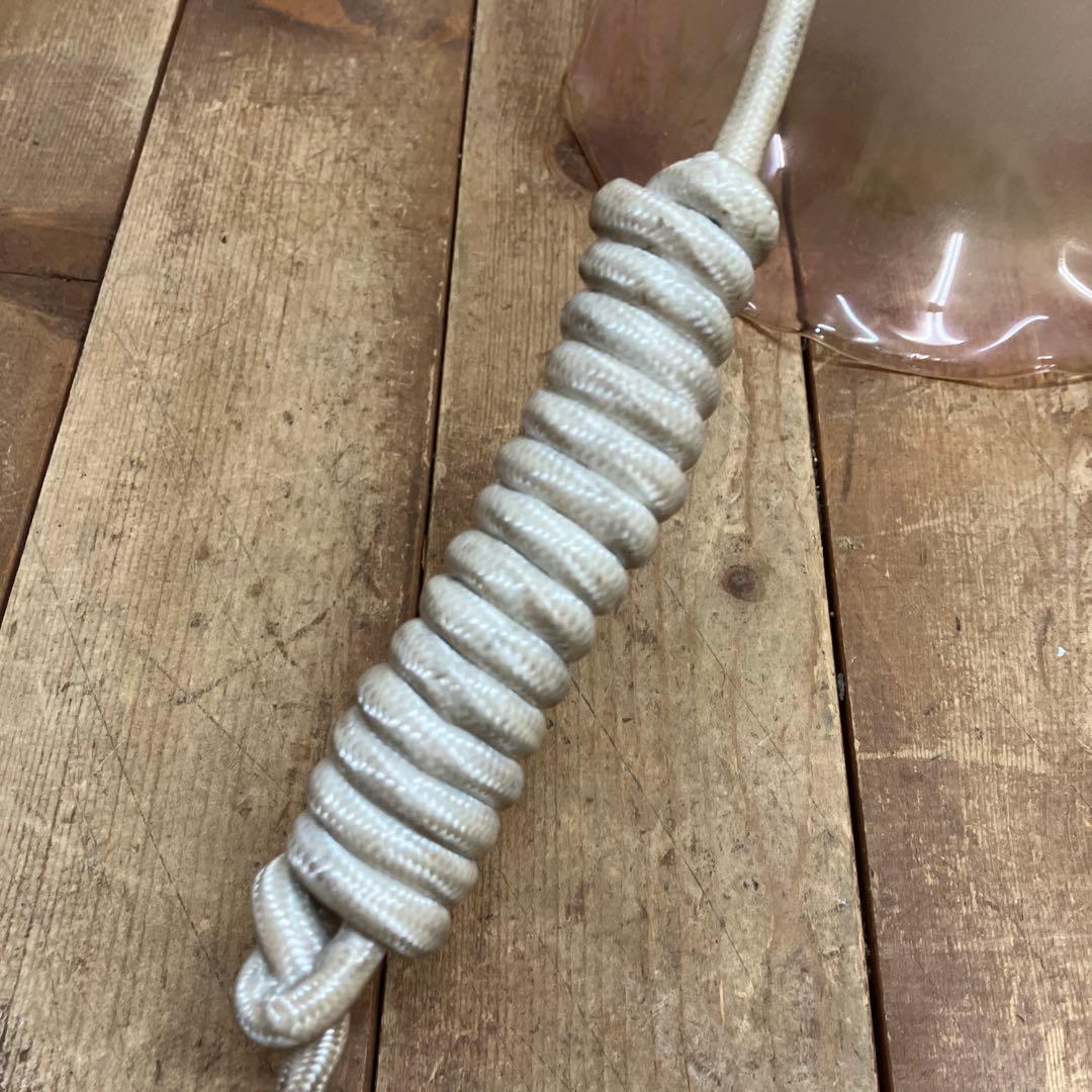 D-2 ⑥ 昭和レトロ フリル型 ガラスシェード ペンダントライト シーリング