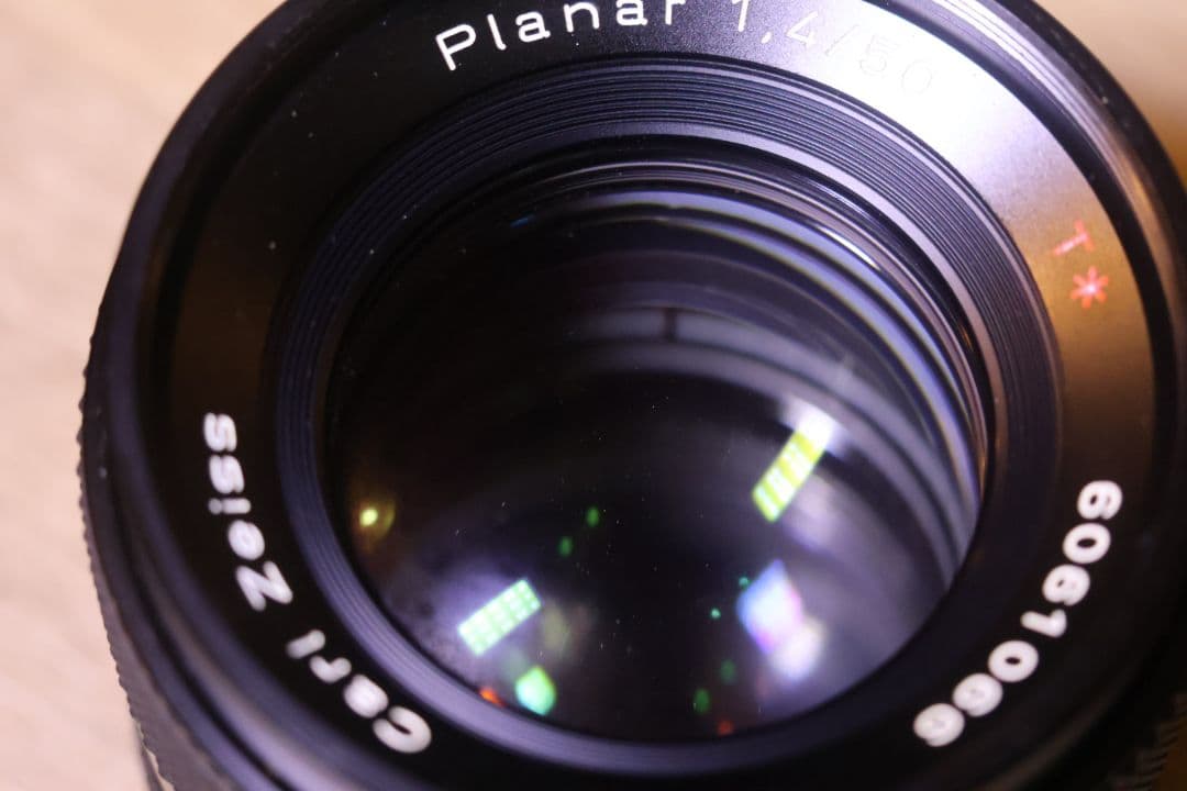 レンズ(単焦点) Carl Zeiss Planar 50mm f1.4