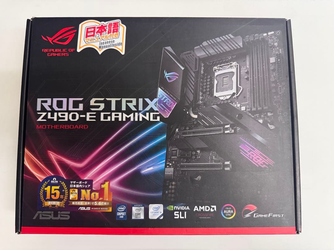 ROG STRIX Z490 マザーボード&CPUセット