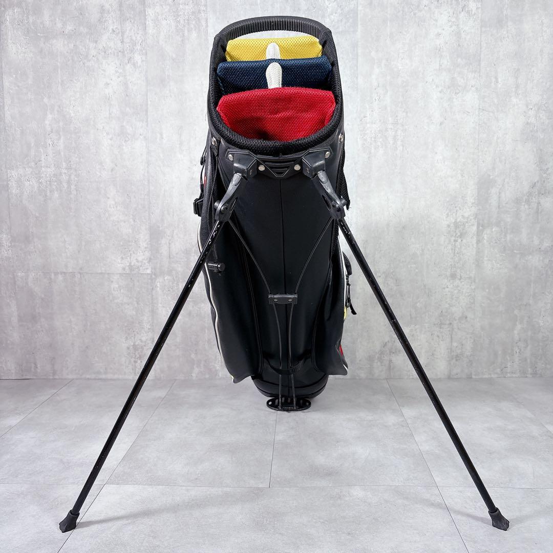 V585 BLUE TEE ゴルフ スタンド式 キャディバッグ スマイル