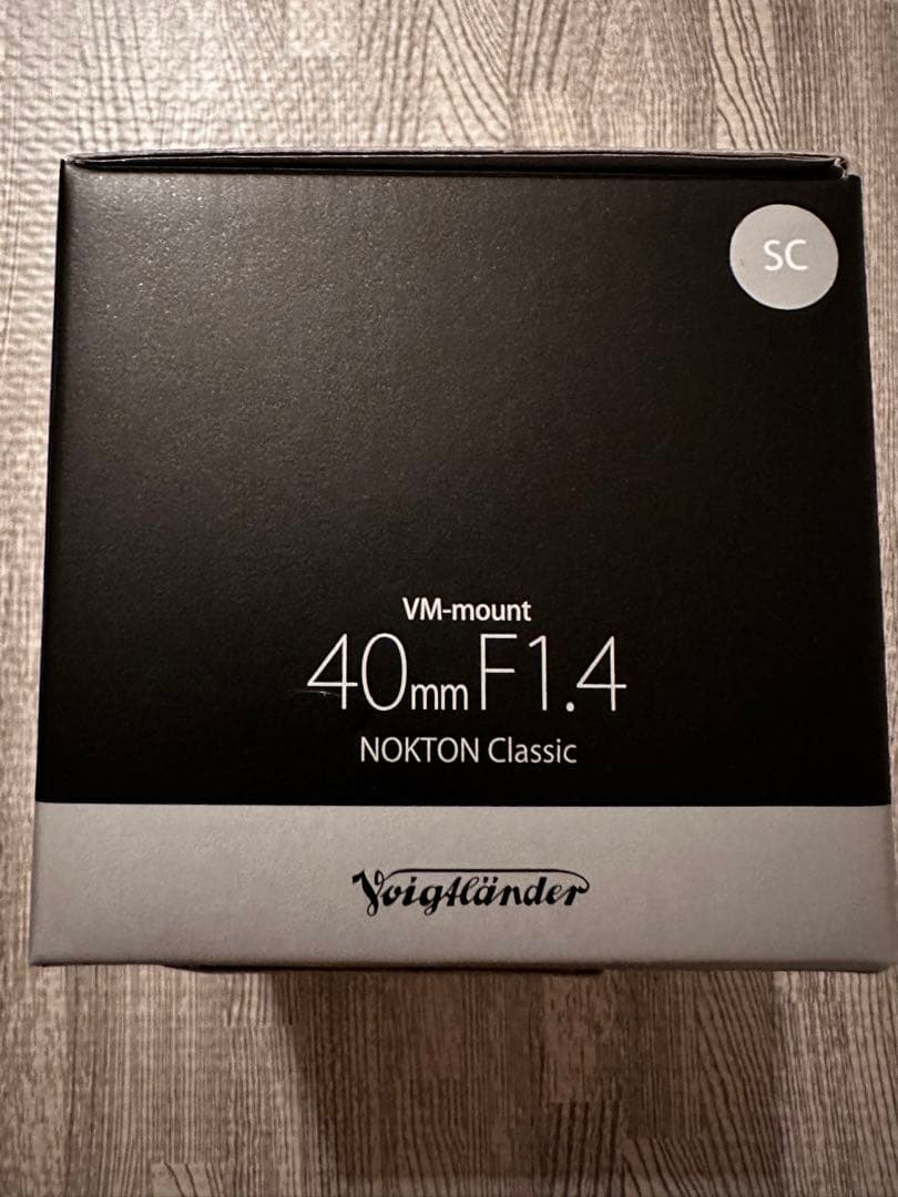 【明日まで！早い者勝ち！】NOKTON classic 40mm f1.4 SC