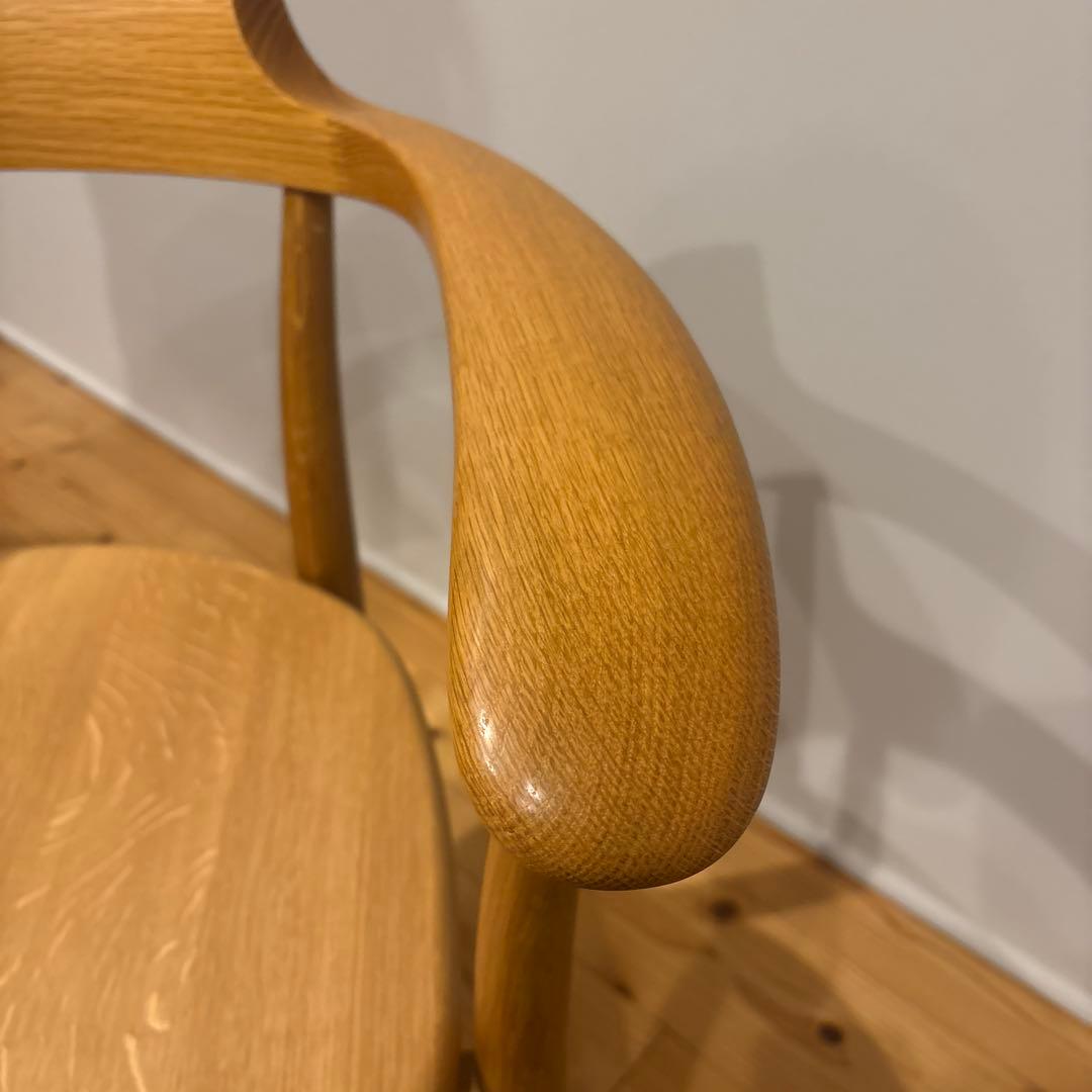 ［かつぼん］飛騨産業　クレセント　SG261A天然木　ダイニングチェア