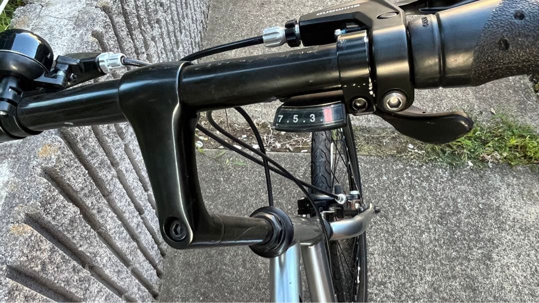 ミニベロ　20インチ　7段変速　整備済　クイックリリース