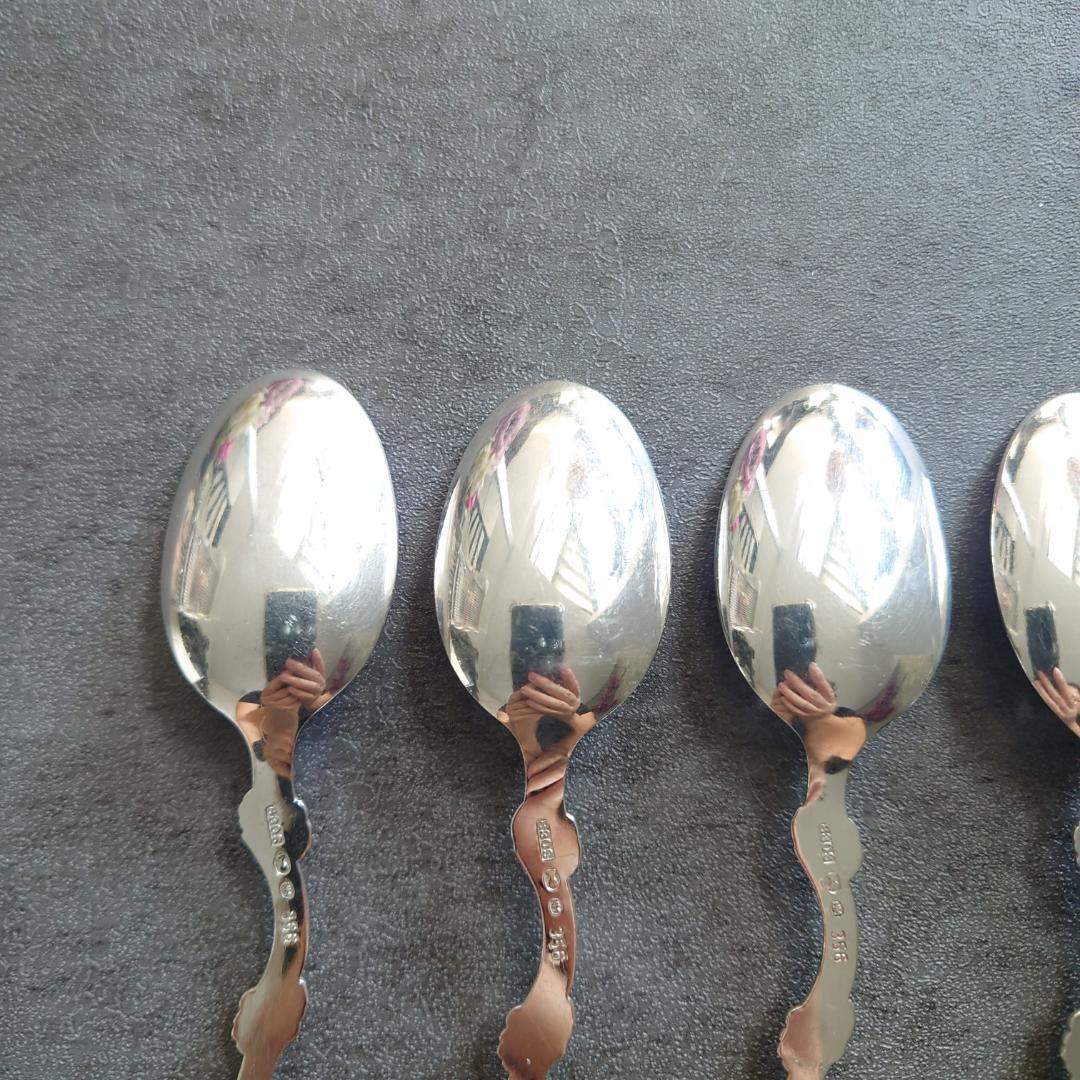 希少 美品 TH Marthinsen 830シルバー スプーン 6点