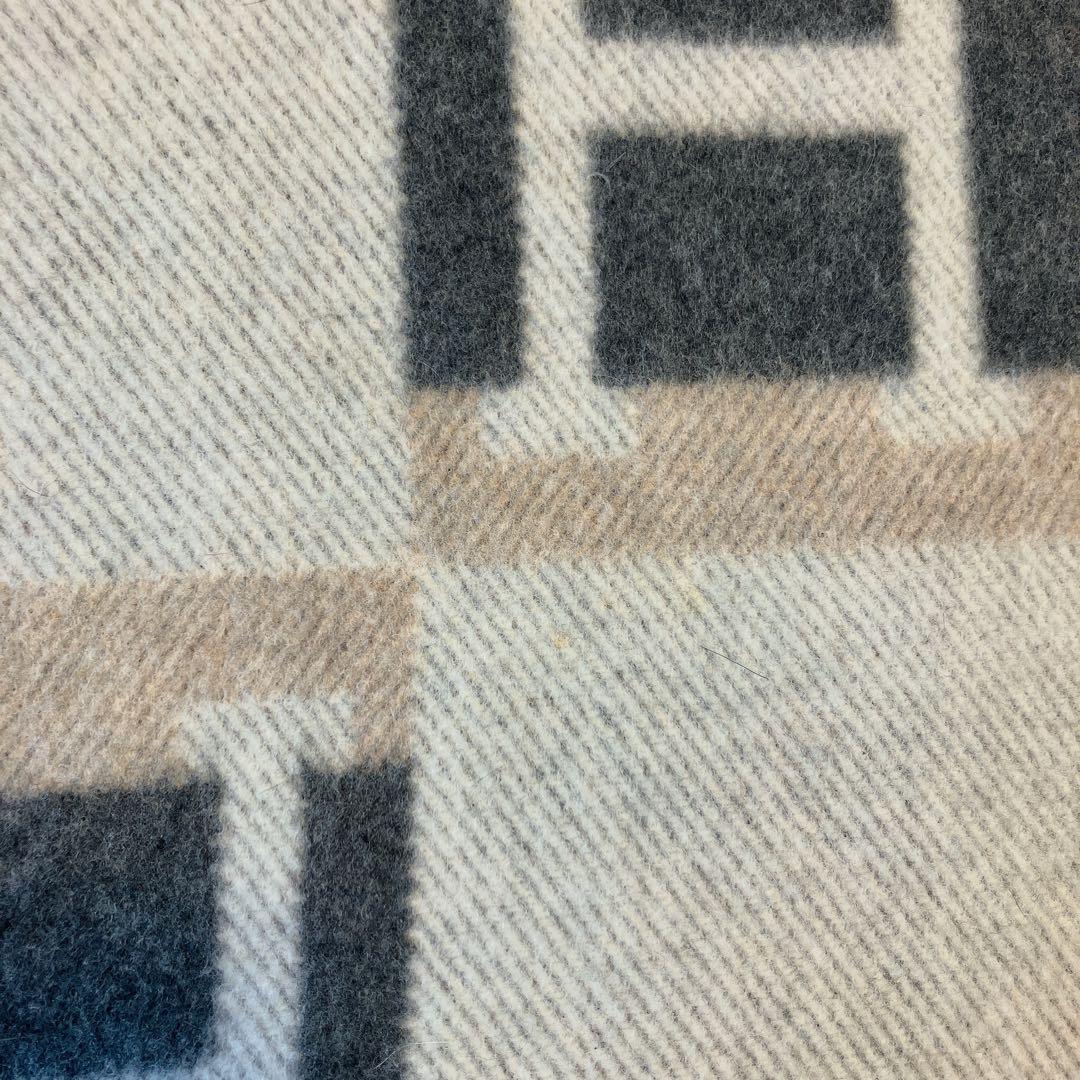 ハタケ【HERMÈS】エルメス ブランケット プレード アヴァロン カシ