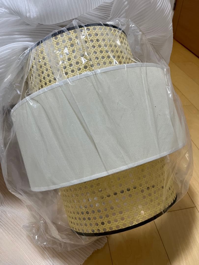 藤編 ペンダントライト Mサイズ