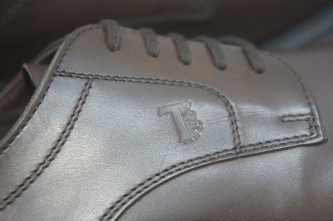 フォロー割 TOD'S トッズ ゴンミーニ プレーントゥ 8 T.MORO 茶