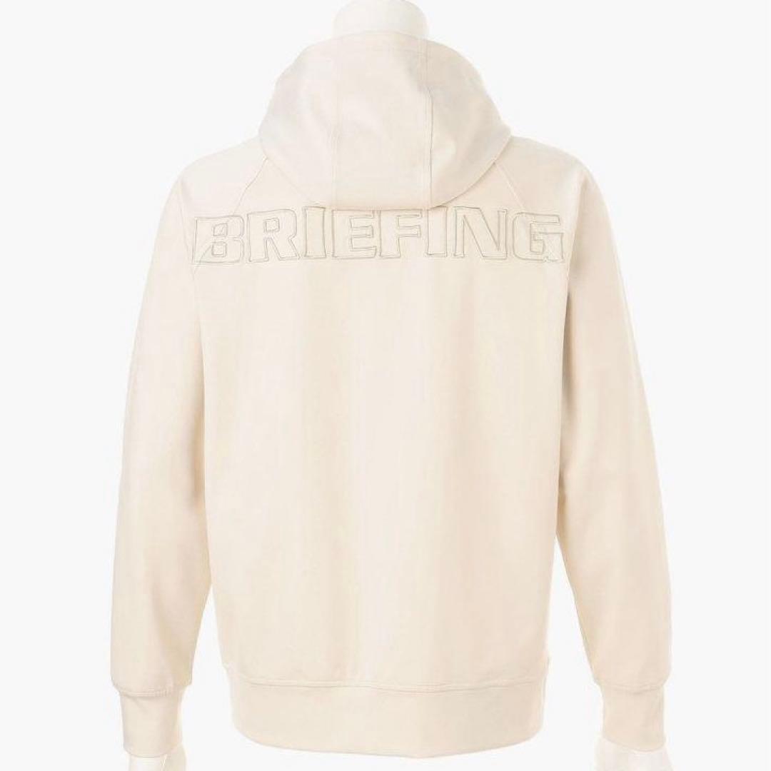 新品　BRIEFING MS BIG BEAT HOODIE ベージュ