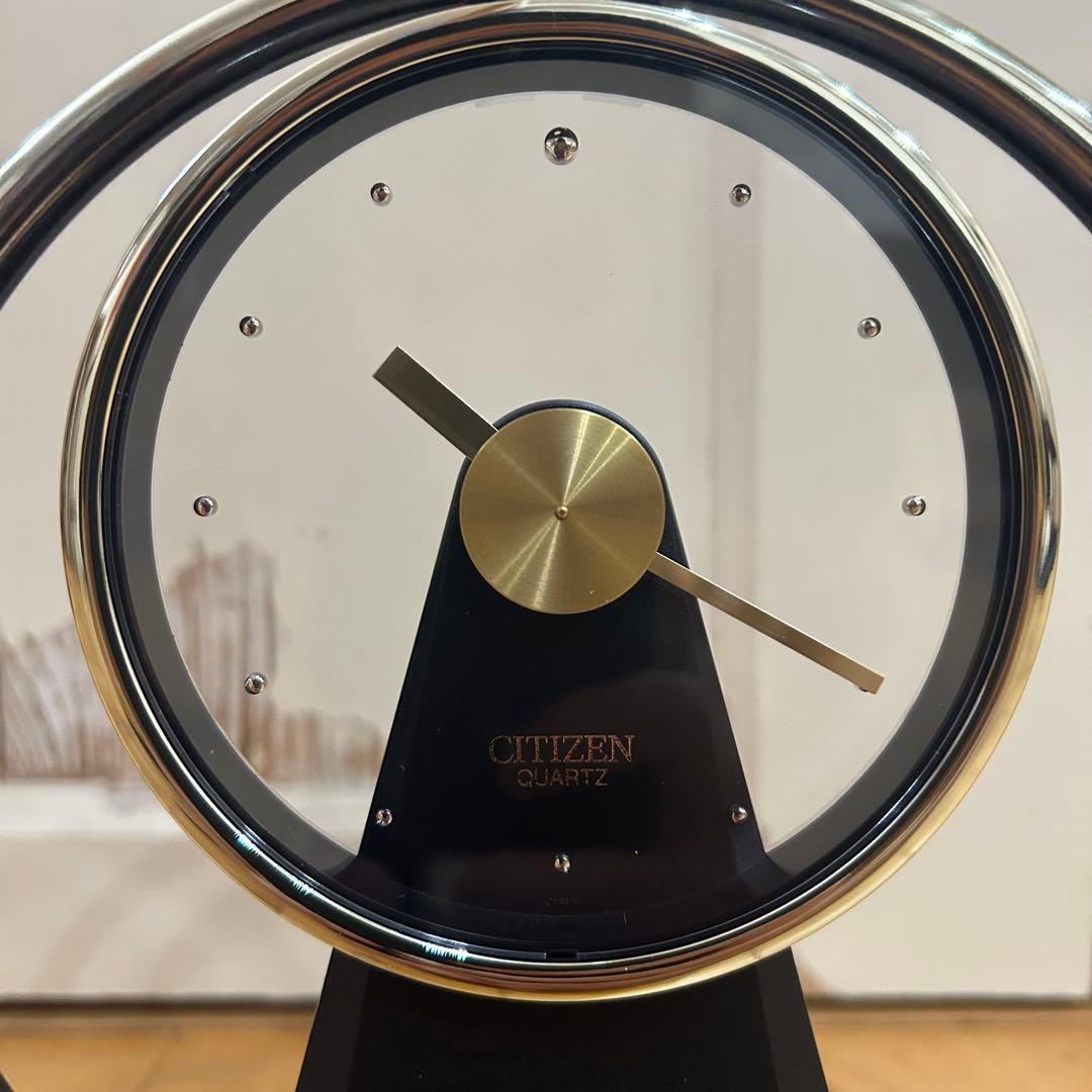 ☆CITIZEN☆置き時計 スペースエイジ ポストモダン レトロ