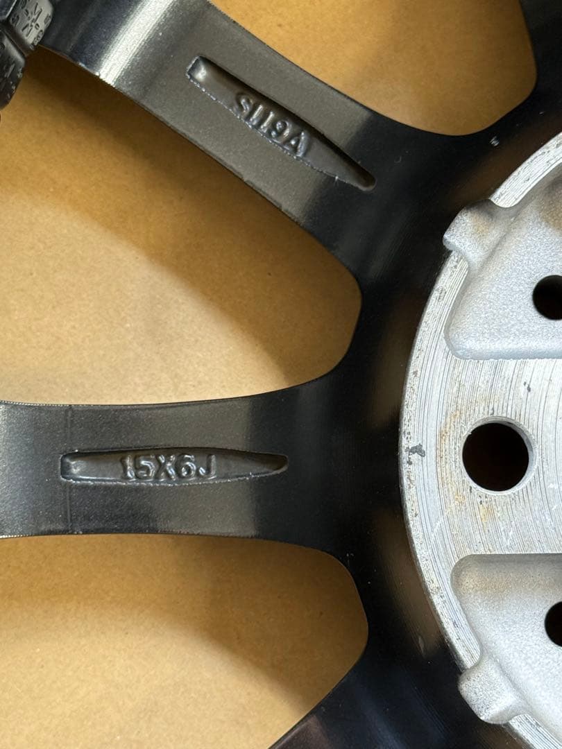 送料無料パジェロミニ 15インチタイヤホイールセット