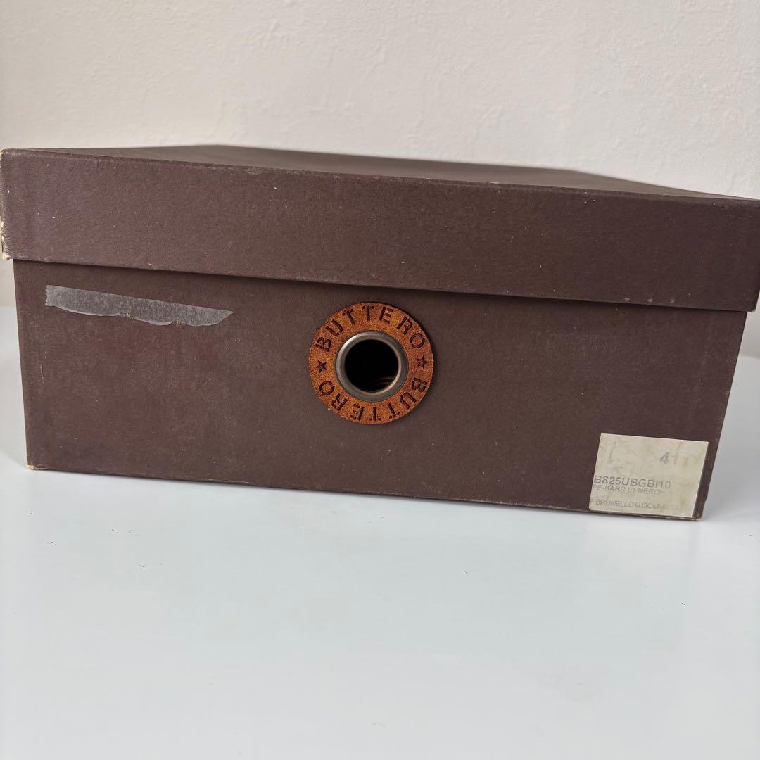 BUTTERO ブッテロ サイドジップブーツ GUIDI ブラック メンズ