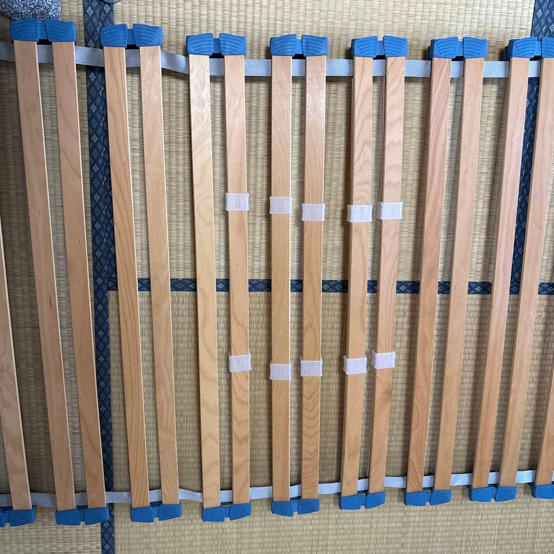 【ドルサル】ウッドスプリングベッド Roolblue 巻取りタイプ シングル