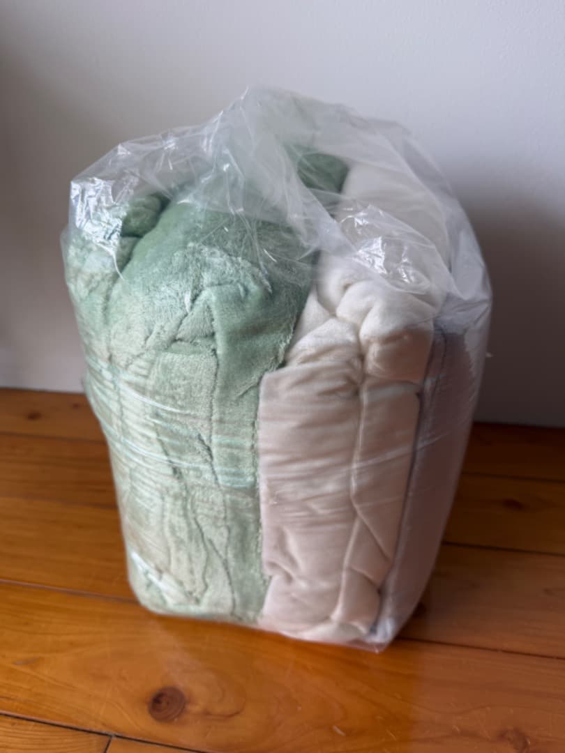 Art of Blackフリースベッドカバーセット ダブル用