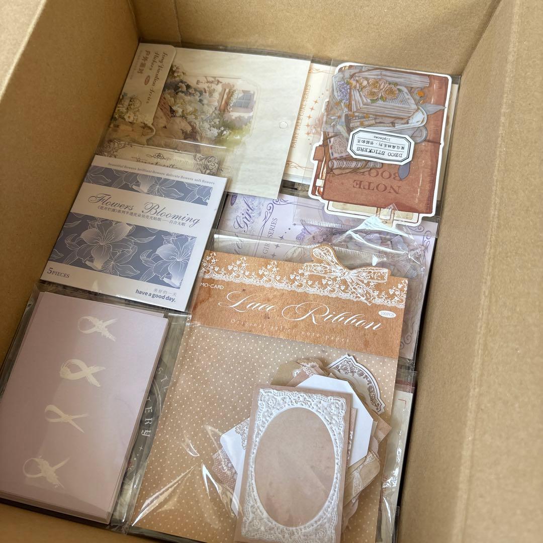 3 断捨離　セット　コラージュ　まとめ　素材　日記　紙もの　おすそ分け