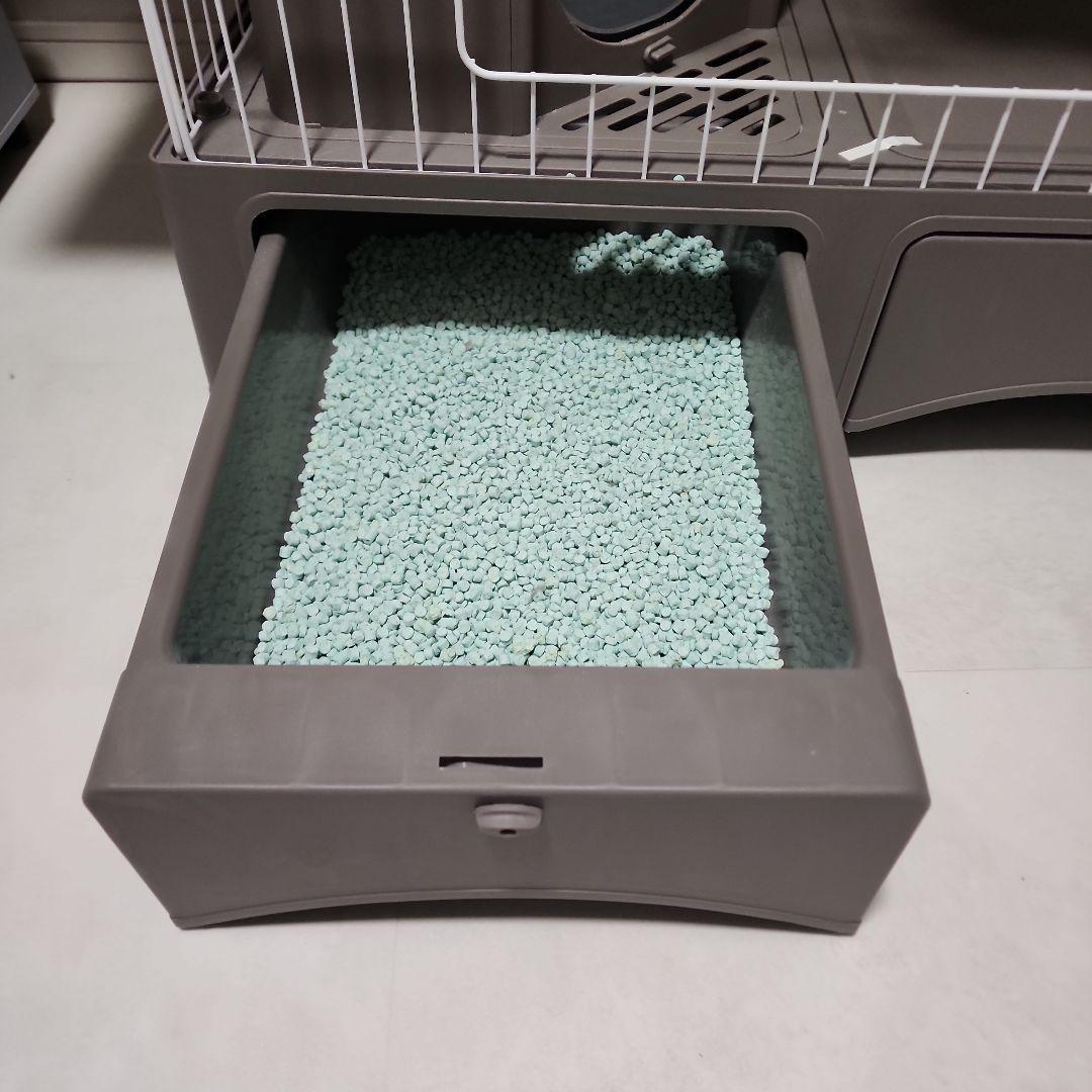 キャットケージ 2段構造 トイレ付き