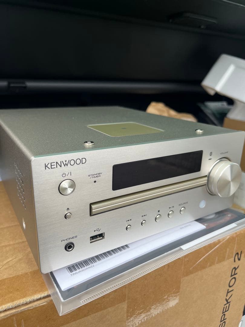 ケンウッド K-515 コンパクトHIFIシステム　超美品　使用1年程度