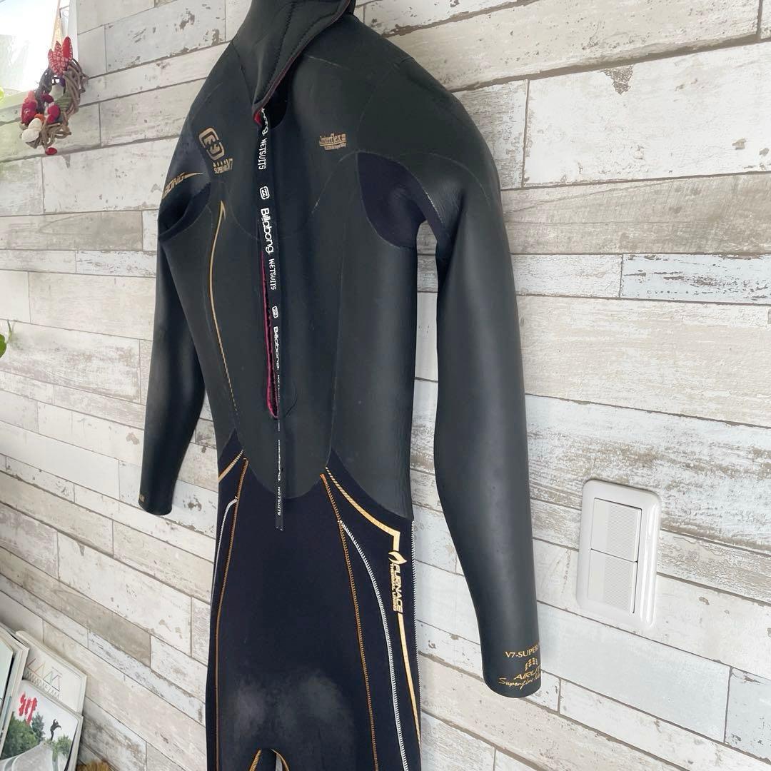 【セール】Billabong セミドライ ウェットスーツ 175cm 5×3mm