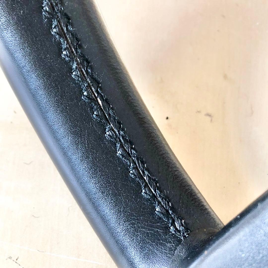 personal ステアリング 革巻き 35Φ ホーンボタン付