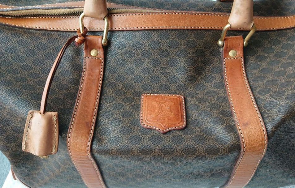 セリーヌ(CELINE)　ボストンバック　M13　ヴィンテージ マカダム柄