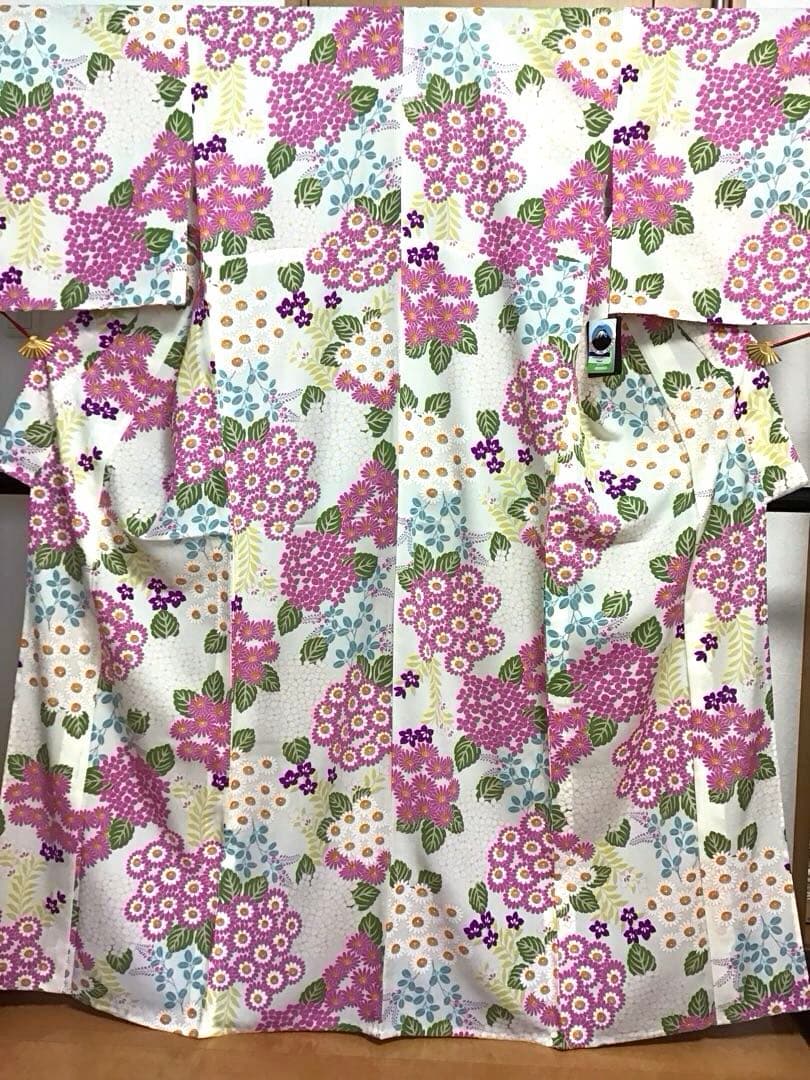 新品☆タグ付☆きもの道楽☆浴衣☆夏小紋☆セオアルファ☆匿名配送